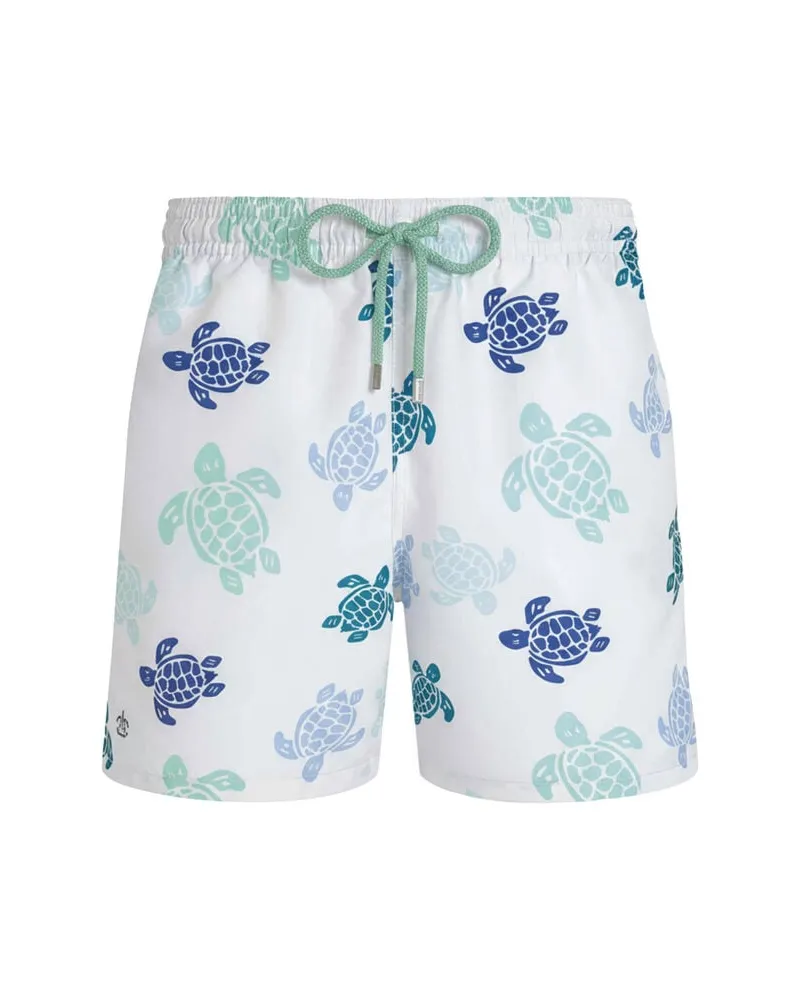 Vilebrequin Herren Badeshorts MOOREA Weiss