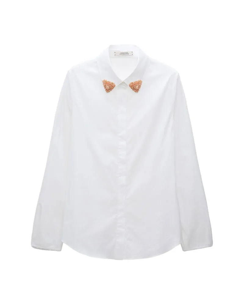 Dorothee Schumacher Damen Hemdbluse PURE POWER BOUSE Weiss