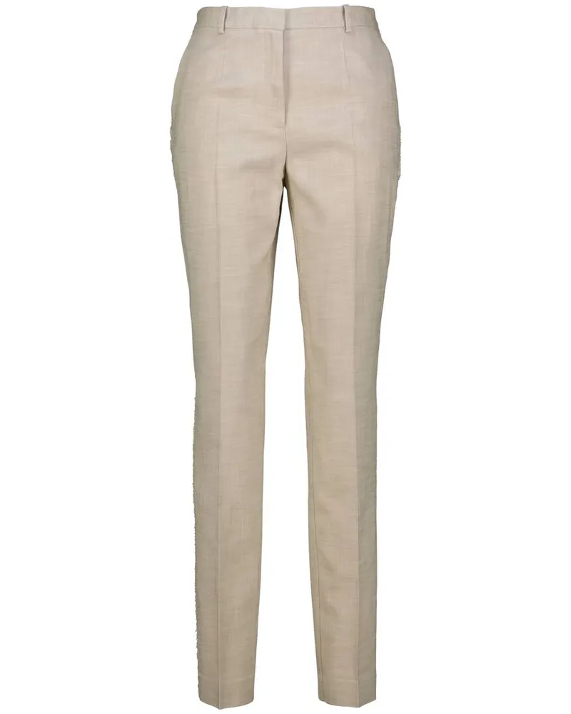 HUGO BOSS Damen Hose TANYA2 Relaxed Fit Beige
