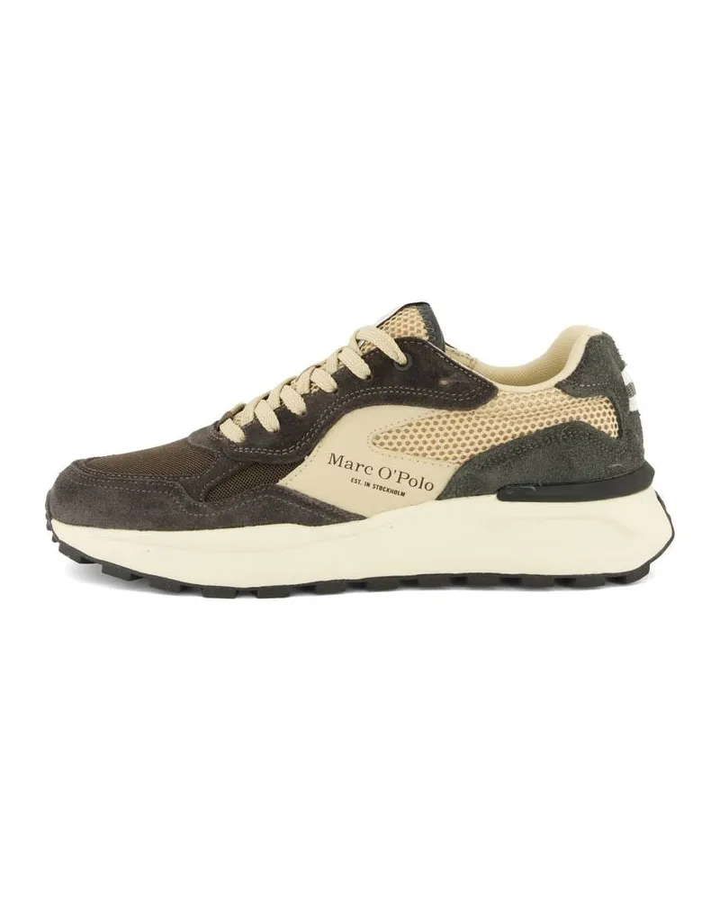 Marc O'Polo Herren Sneaker mit Leder Sand
