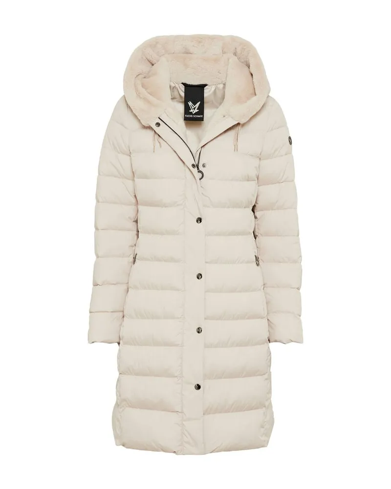 Fuchs Schmitt Damen Steppmantel mit Kapuze Stein