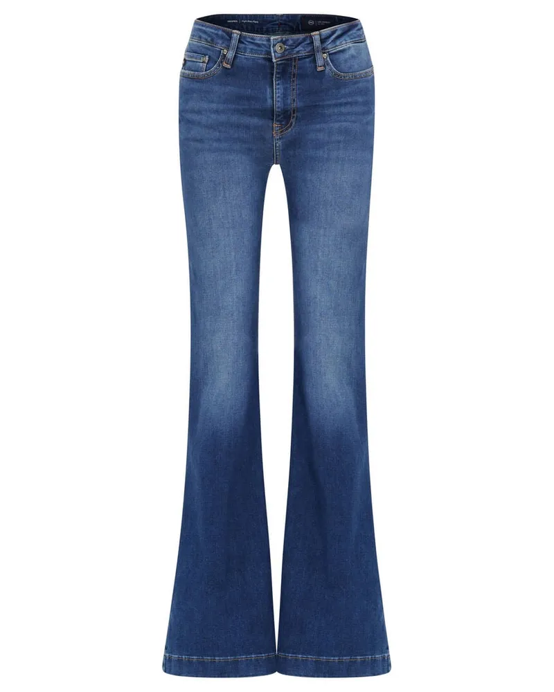 Adriano Goldschmied Damen Jeans TROPEA High Rise Flare Darkblue