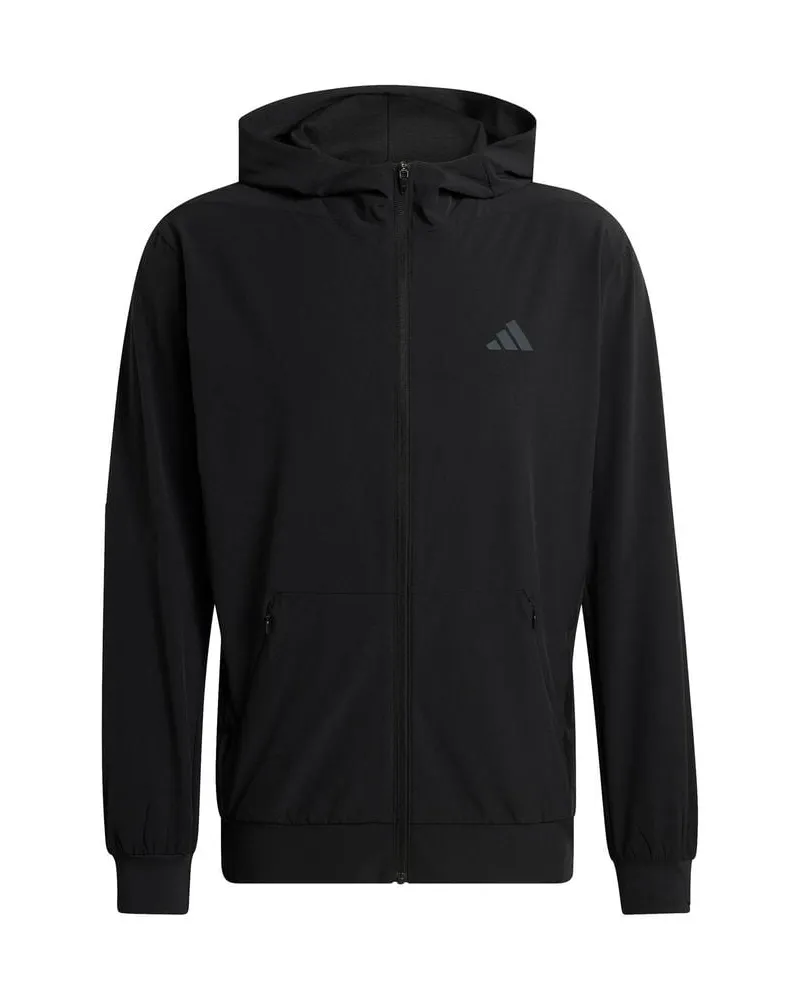 adidas Herren Sweatjacke D4T Schwarz