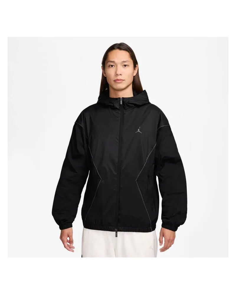 Nike Herren Windbreaker JORDAN BROOKLYN DRAFT Schwarz