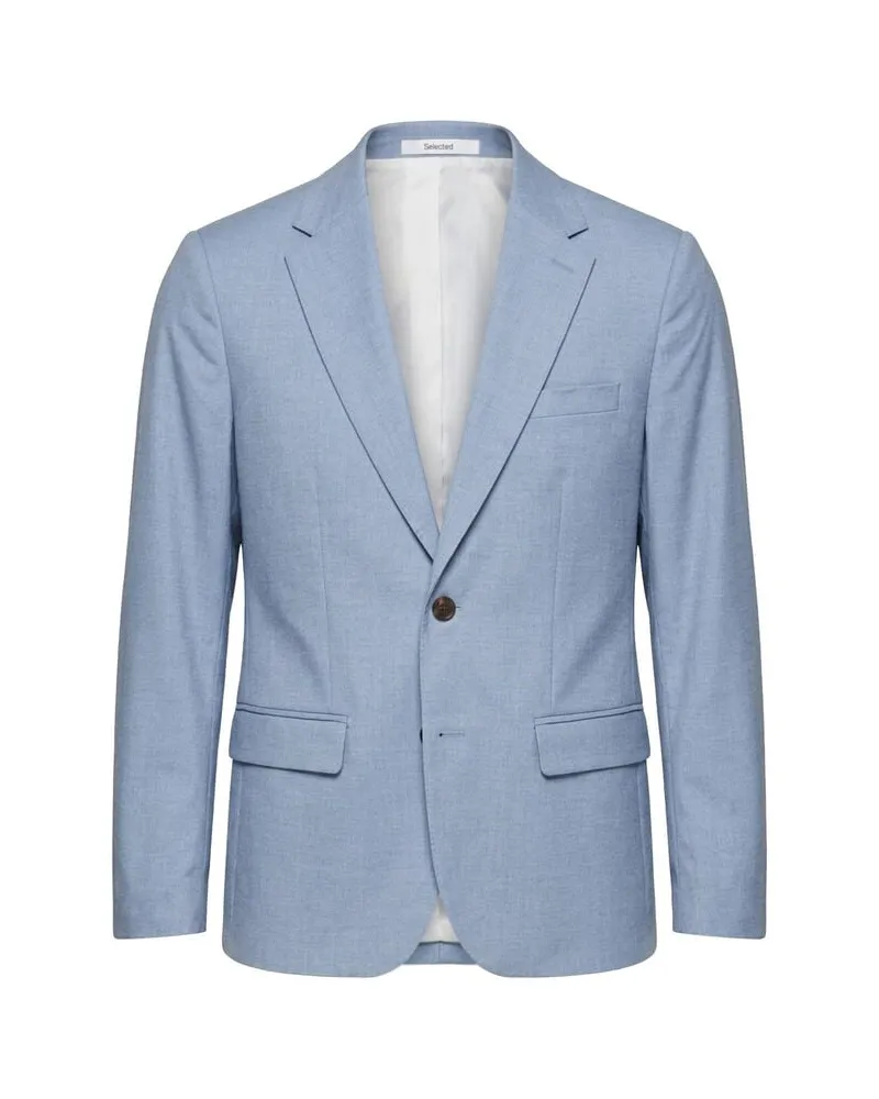 Selected Homme Herren Sakko SLIM-MAX LANO Blau