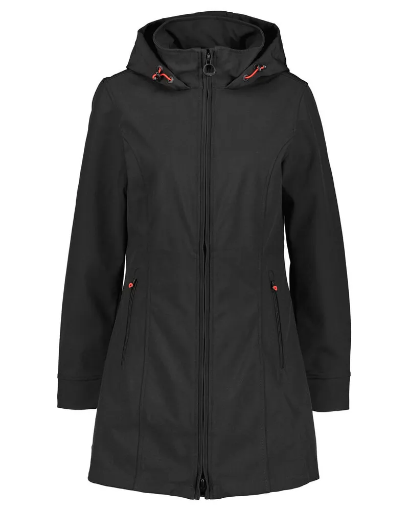 Wellensteyn Damen Softshelljacke AIRLIGHT Schwarz
