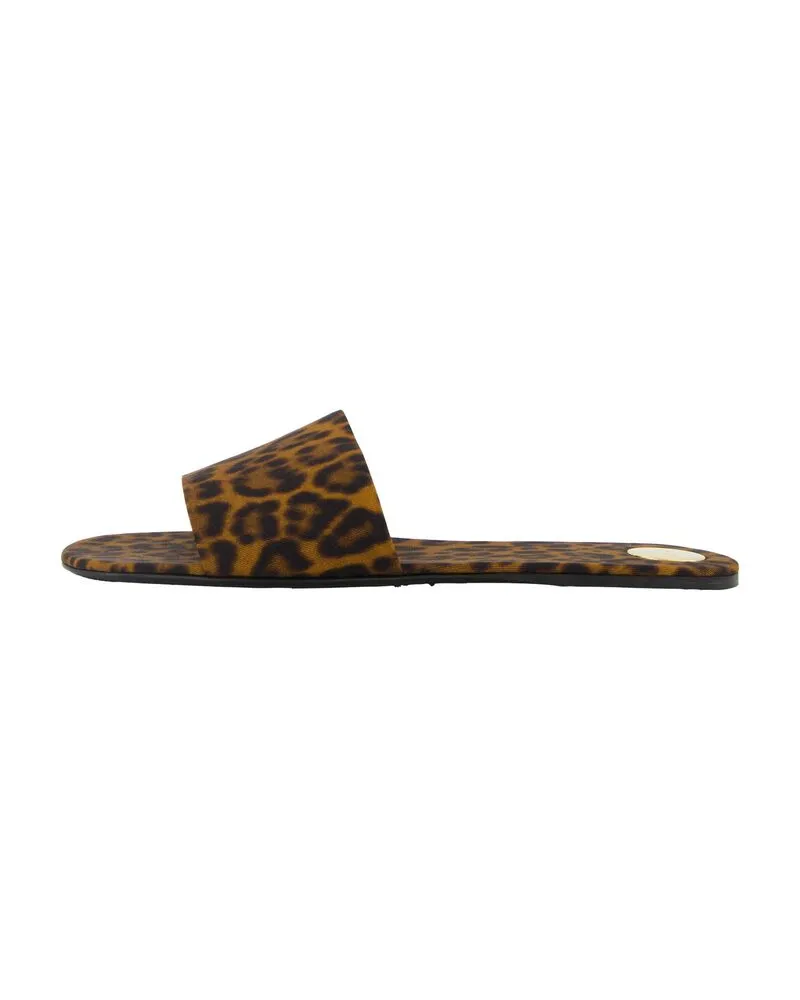 Saint Laurent Damen Pantoletten CARLYLE Nougat