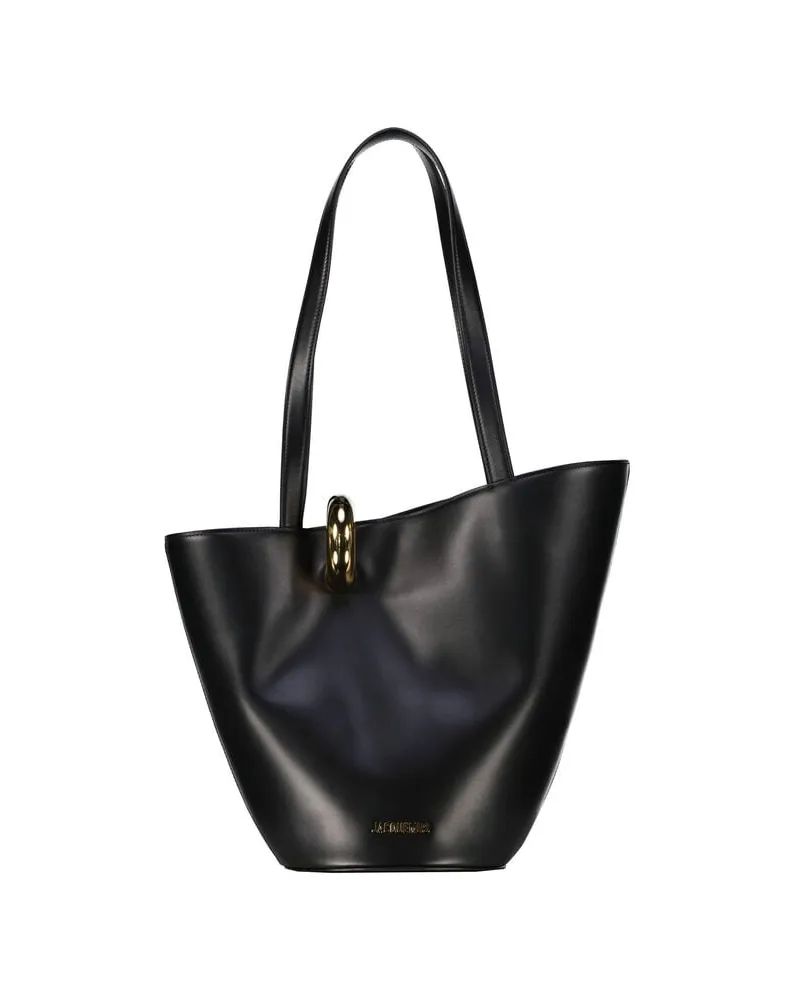 Jacquemus Damen Shopper LE BAMBOLA MOYEN Schwarz