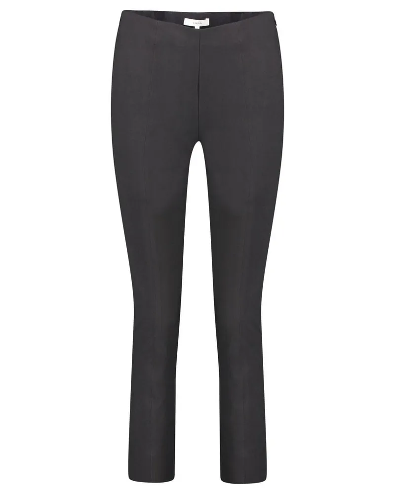 Vince Damen Leggings "Stitch Front" Slim Fit Schwarz