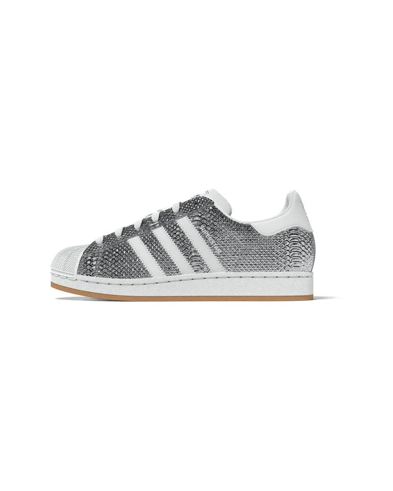 adidas Damen Sneaker SUPERSTAR II Grau