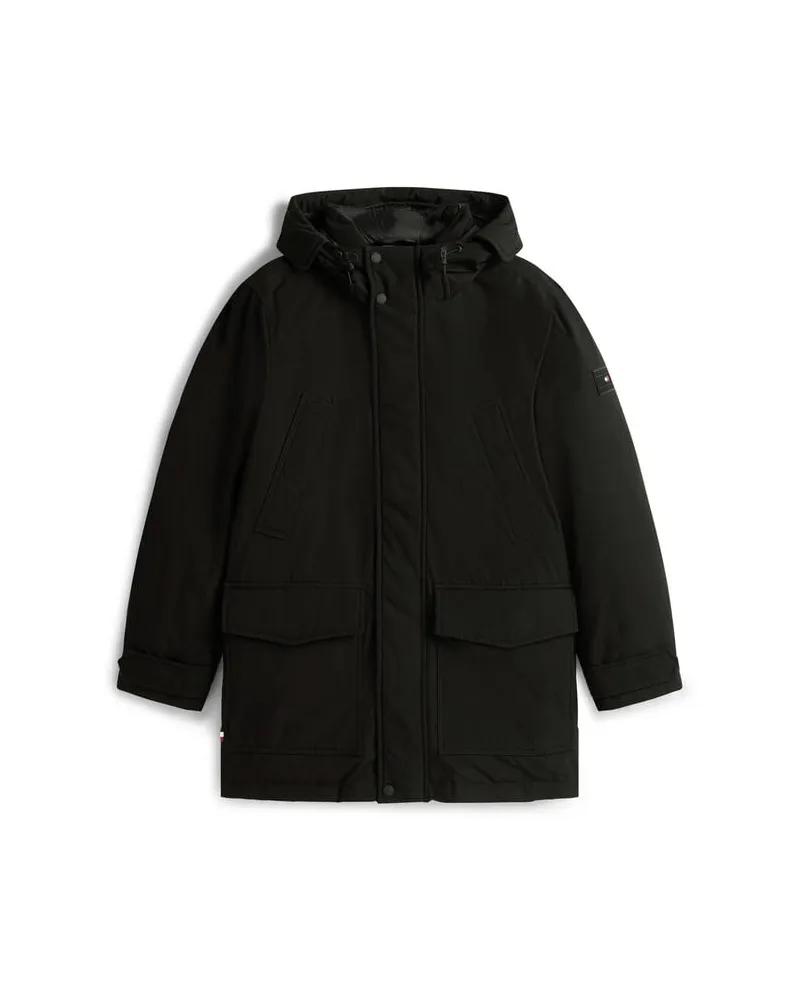 Tommy Hilfiger Herren Parka Schwarz