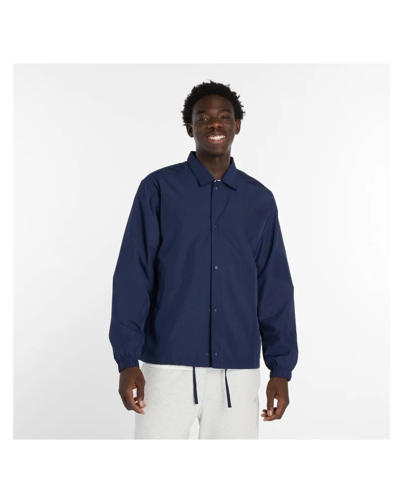 New Balance Herren Jacke  COACH LIGHT Dunkelblau