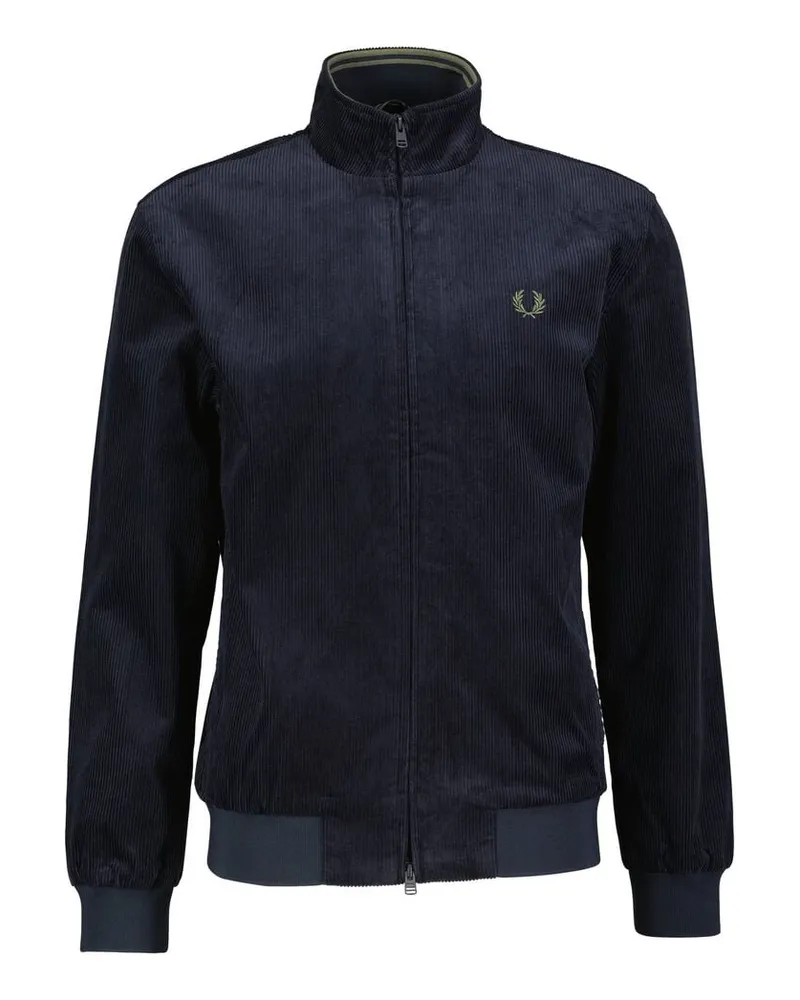 Fred Perry Herren Jacke CORD BRENTHAM Marine