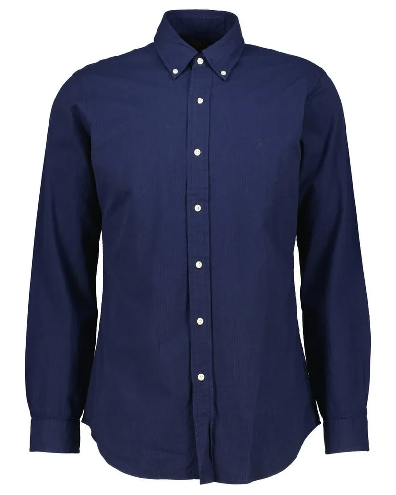 Ralph Lauren Herren Freizeithemd Custom Fit Marine