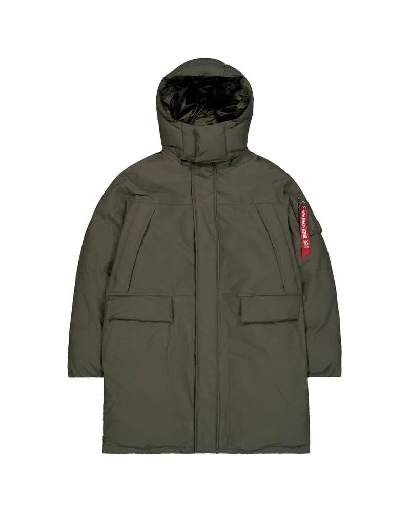 Alpha Industries Herren Steppjacke PUFFER PARKA Oliv