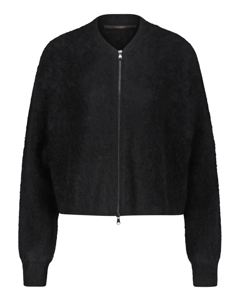 windsor. Damen Strickjacke aus Kaschmir Schwarz