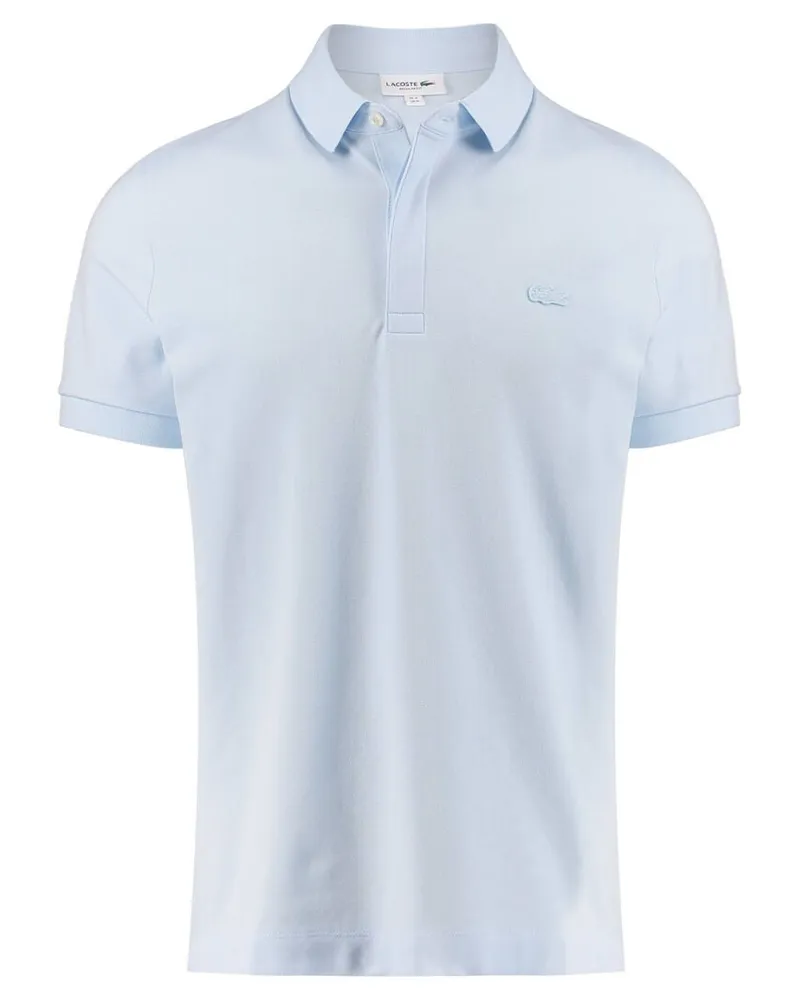 Lacoste Herren Poloshirt PARIS Regular Fit Kurzarm Bleu