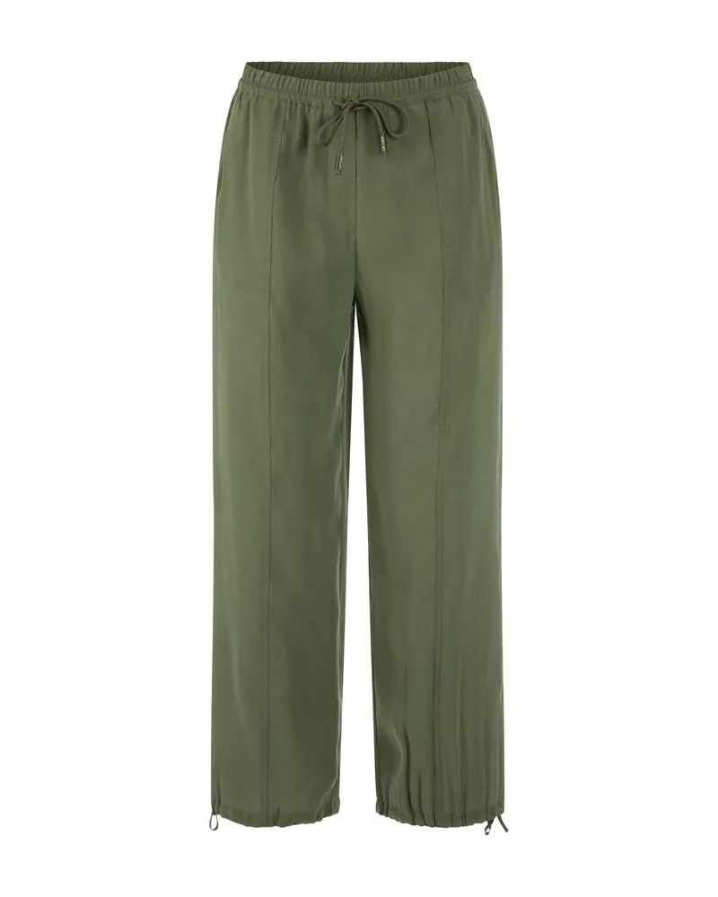 Marc Cain Damen Stoffhose REWARI Grün
