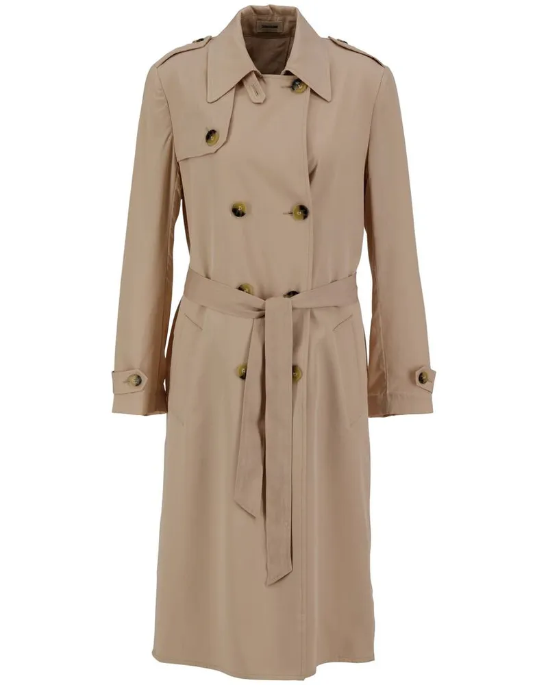 Zadig & Voltaire Damen Trenchcoat LA PARISIENNE LYOCELL Beige