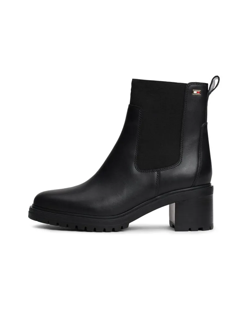 Tommy Hilfiger Damen Chelsea-Boots Schwarz