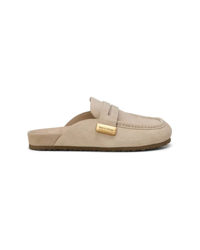 Marc O'Polo Damen Pantoletten MULE Sand