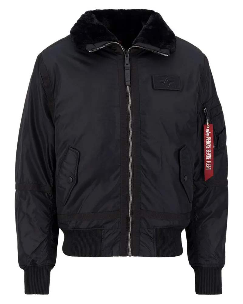 Alpha Industries Herren Winterjacke B15-3 TT JACKE Schwarz