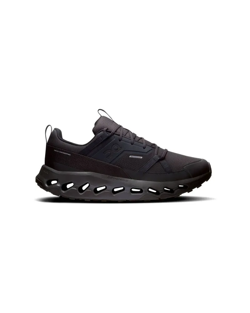 ON Herren Leichtwanderschuhe CLOUDHORIZON WP Schwarz