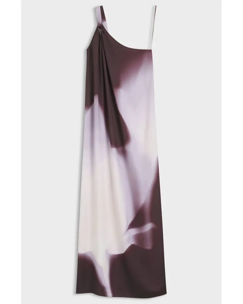 HUGO BOSS Damen Oneshoulder-Kleid DANTEA Blau