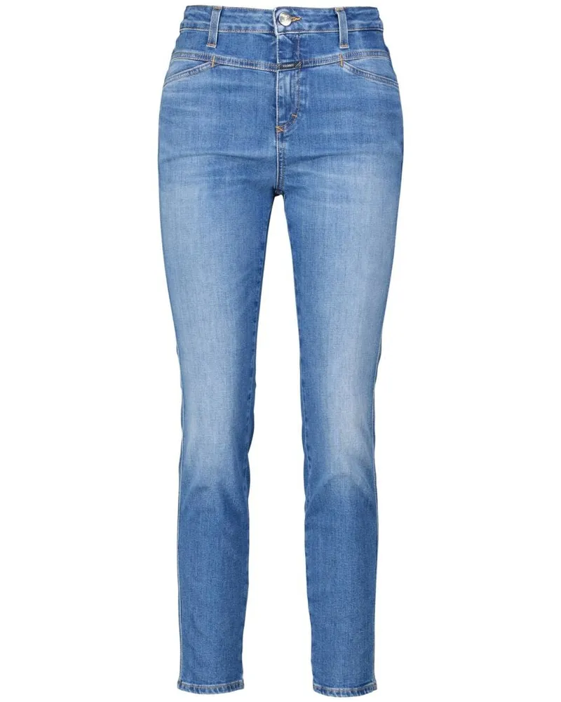 Closed Damen Jeans Skinny Fit Blue
