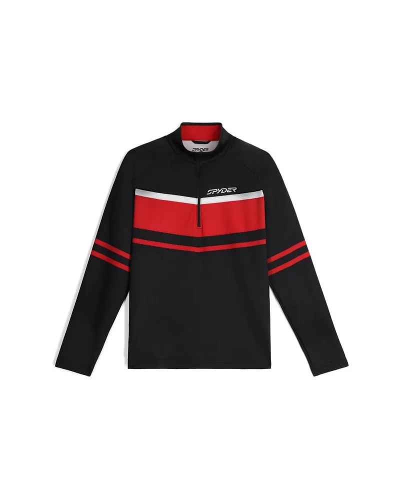 Spyder Herren Longsleeve LEGACY 1/2 ZIP Schwarz