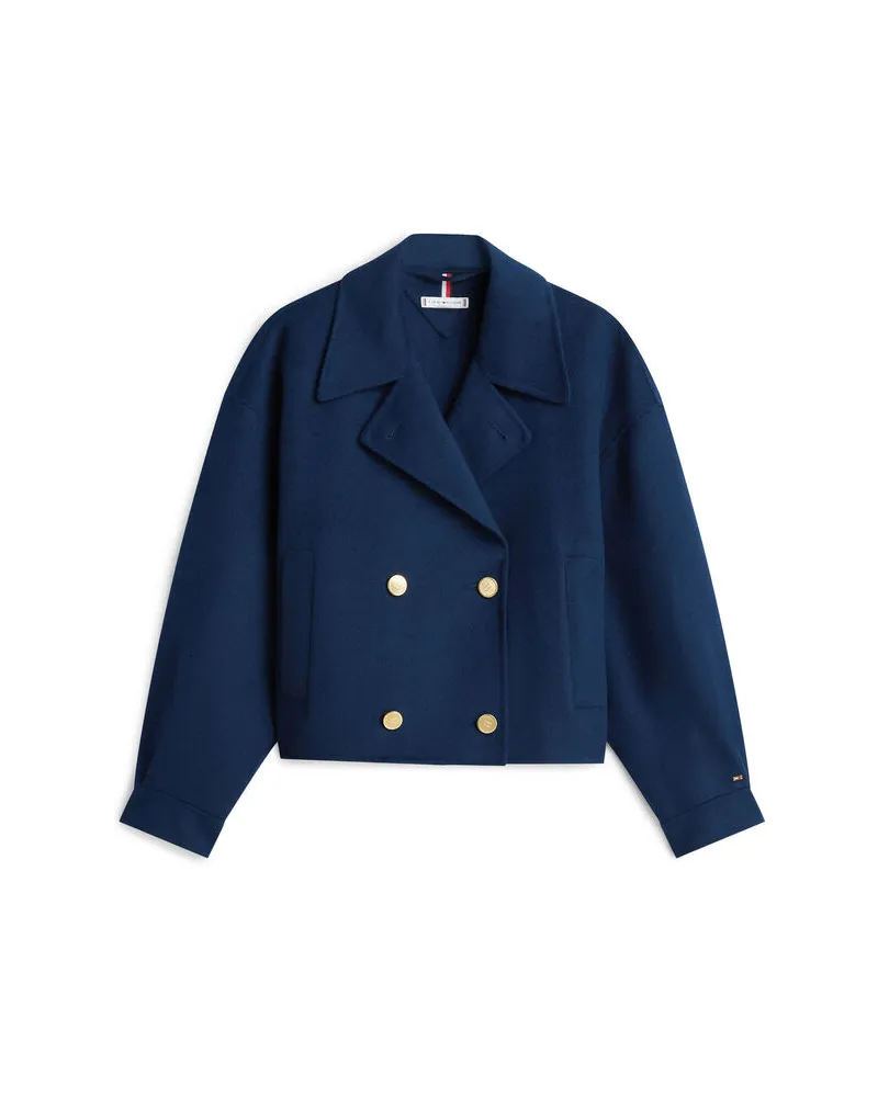 Tommy Hilfiger Damen Cabanjacke Marine