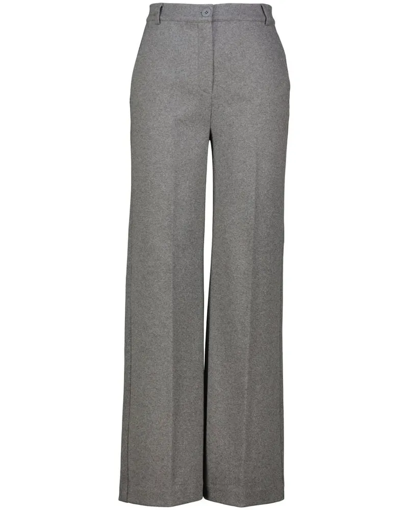 Max Mara Damen Hose ZELOTA verkürzt Grau