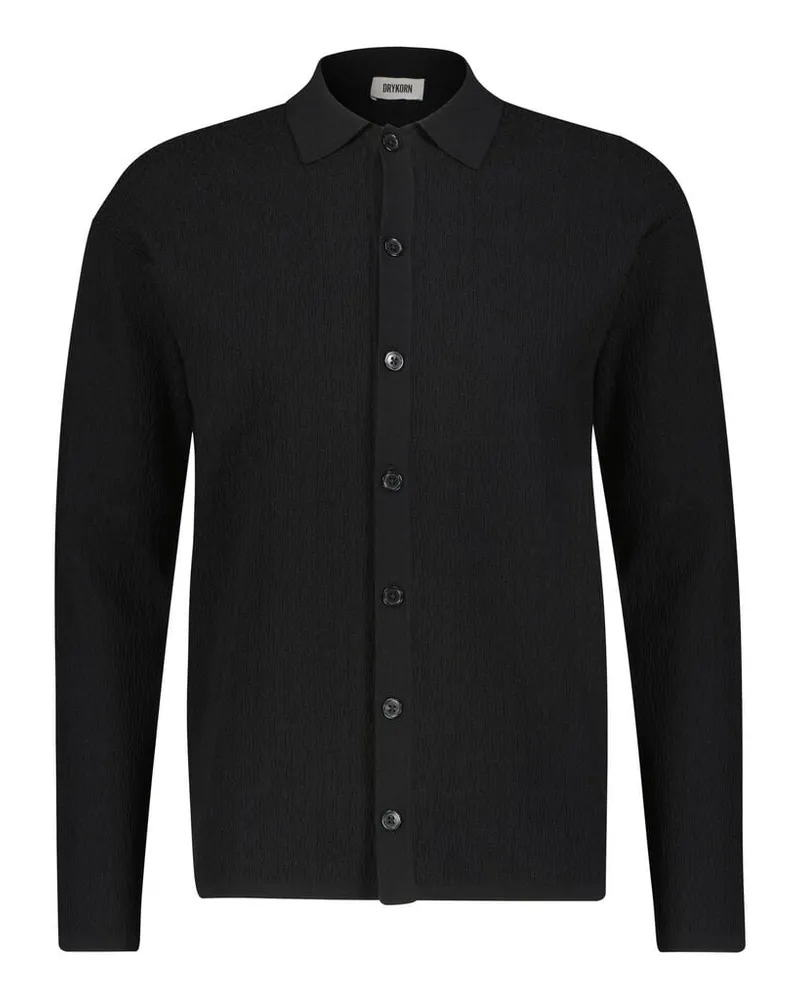 Drykorn Herren Strickjacke EMILIAS Schwarz