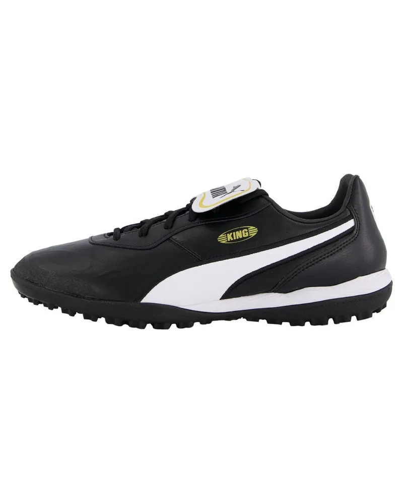 Puma Herren Fußballschuhe Hartplatz KING TOP TT Schwarz