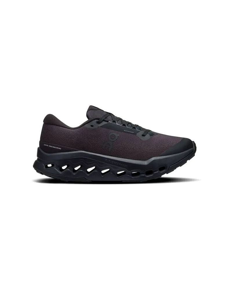 ON Damen Trailrunningschuhe CLOUDSURFER TRAIL 2 WATERPROOF Schwarz