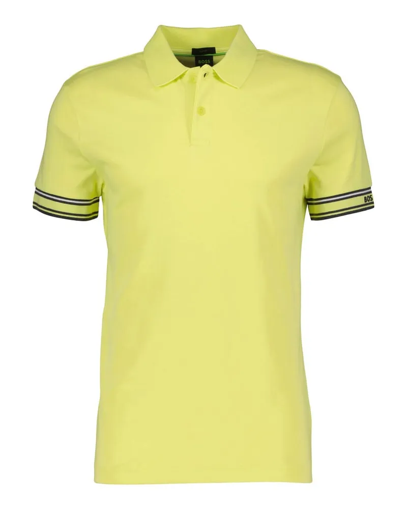 HUGO BOSS Herren Poloshirt ZONE Slim Fit Oliv