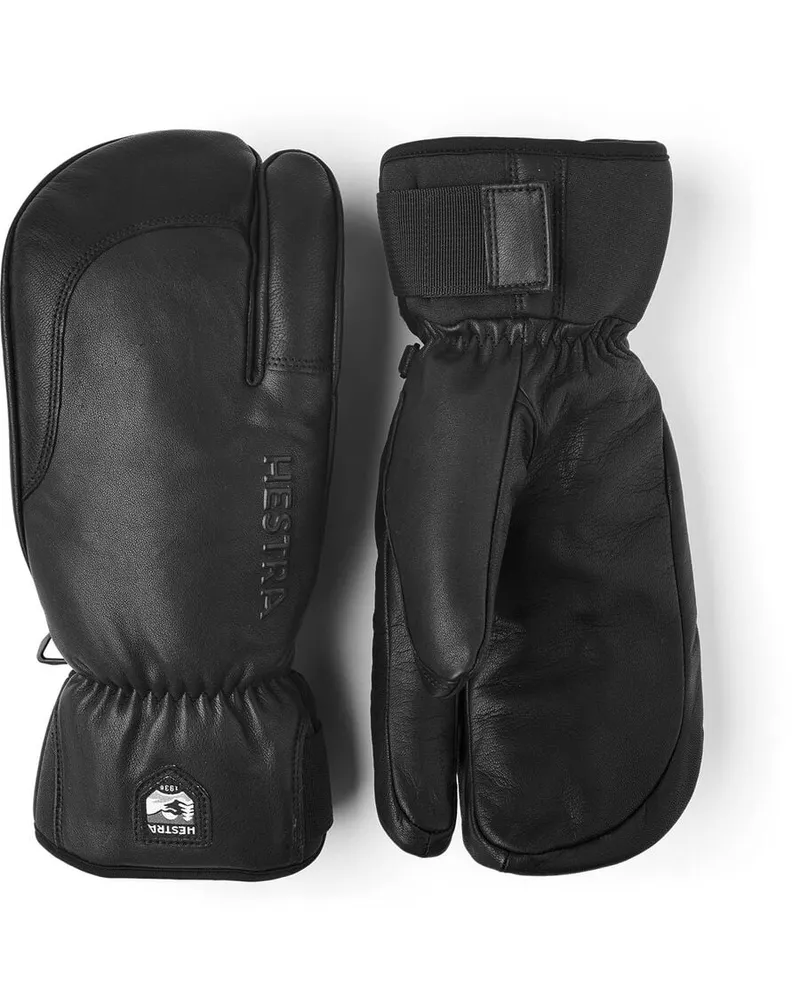 Hestra Herren 3-Finger-Handschuh TOPO Schwarz