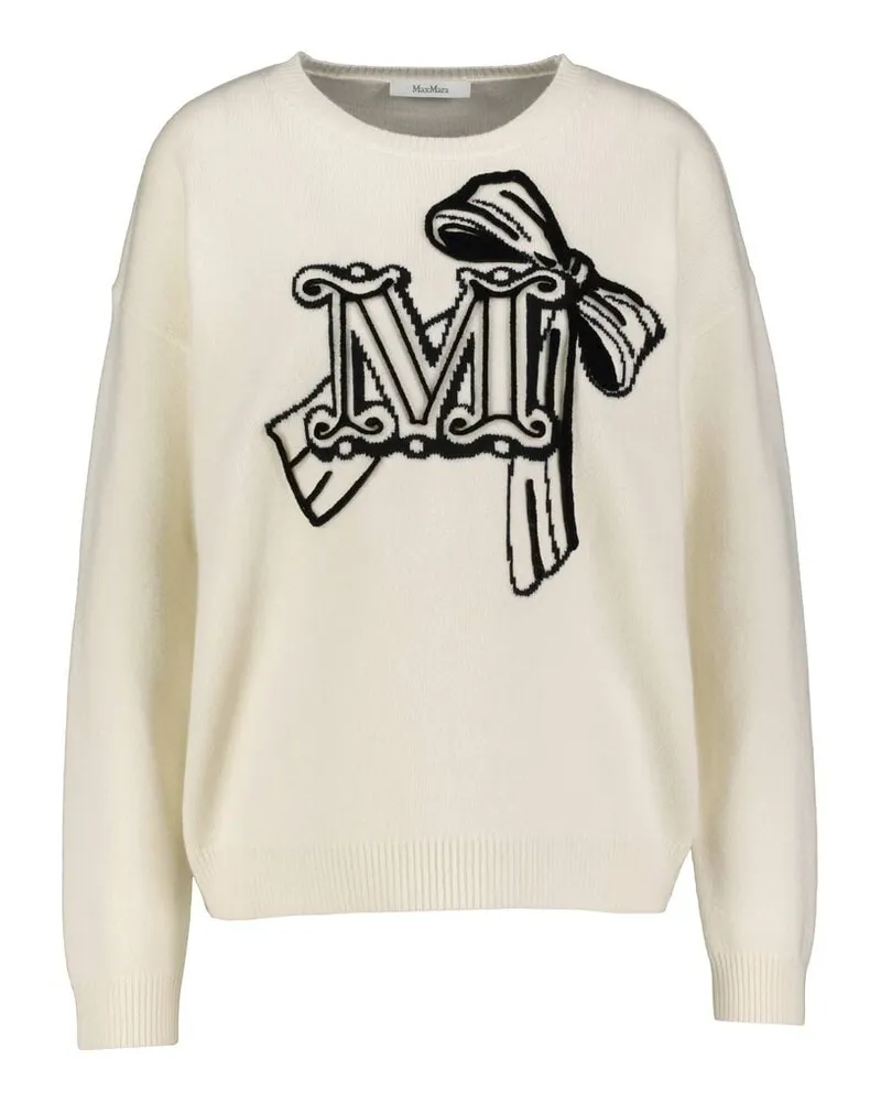 Max Mara Damen Strickpullover ZURLO Weiss