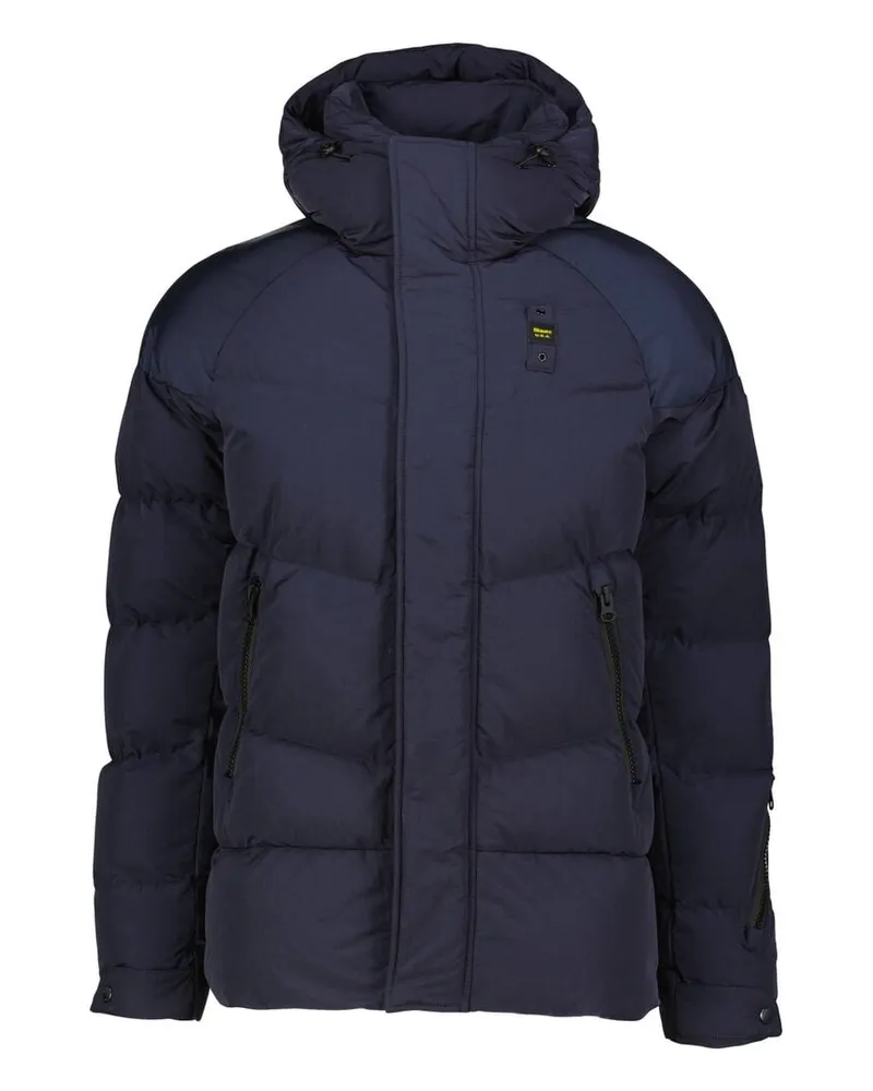 Blauer Herren Steppjacke CROWN Marine