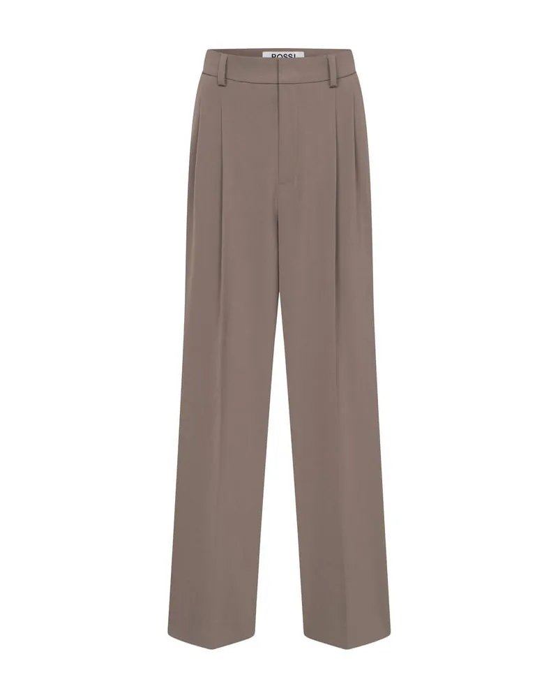 Rossi Damen Bundfaltenhose NOA Taupe