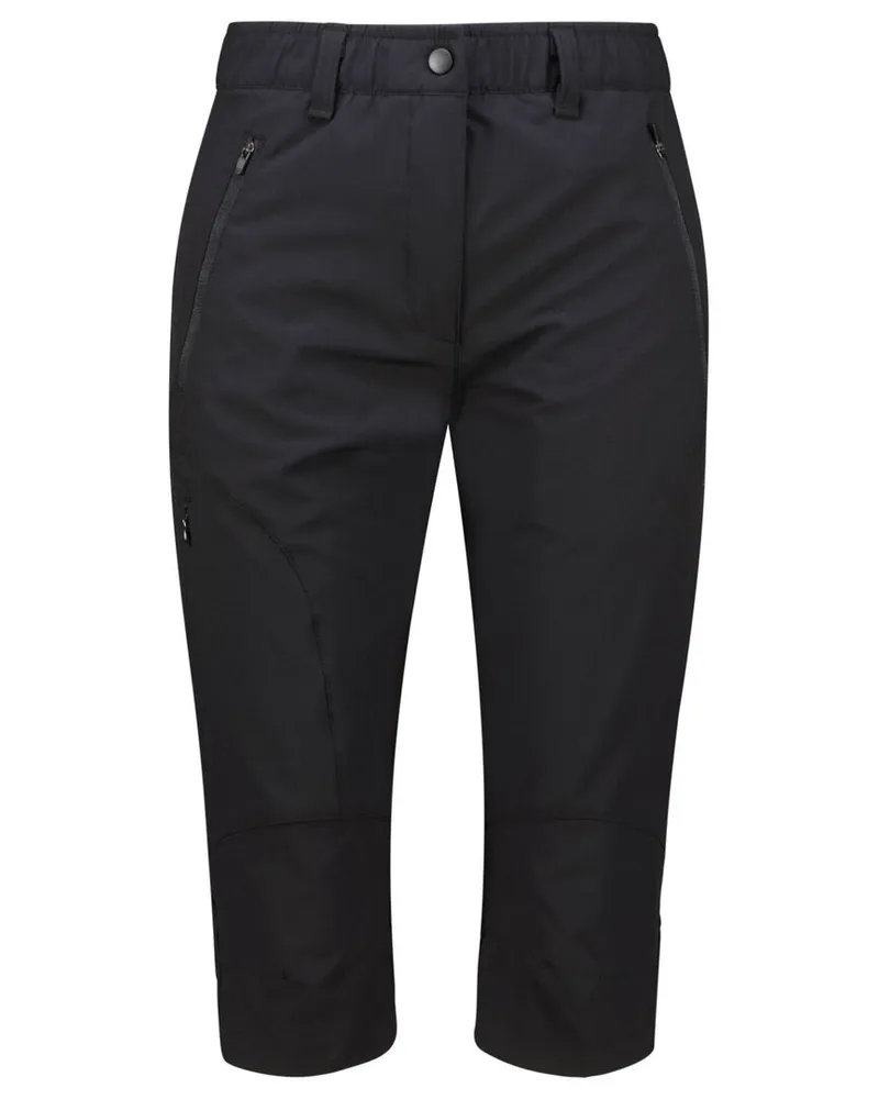 me°ru' Damen Shorts VALDIVIA CAPRI PANTS Schwarz