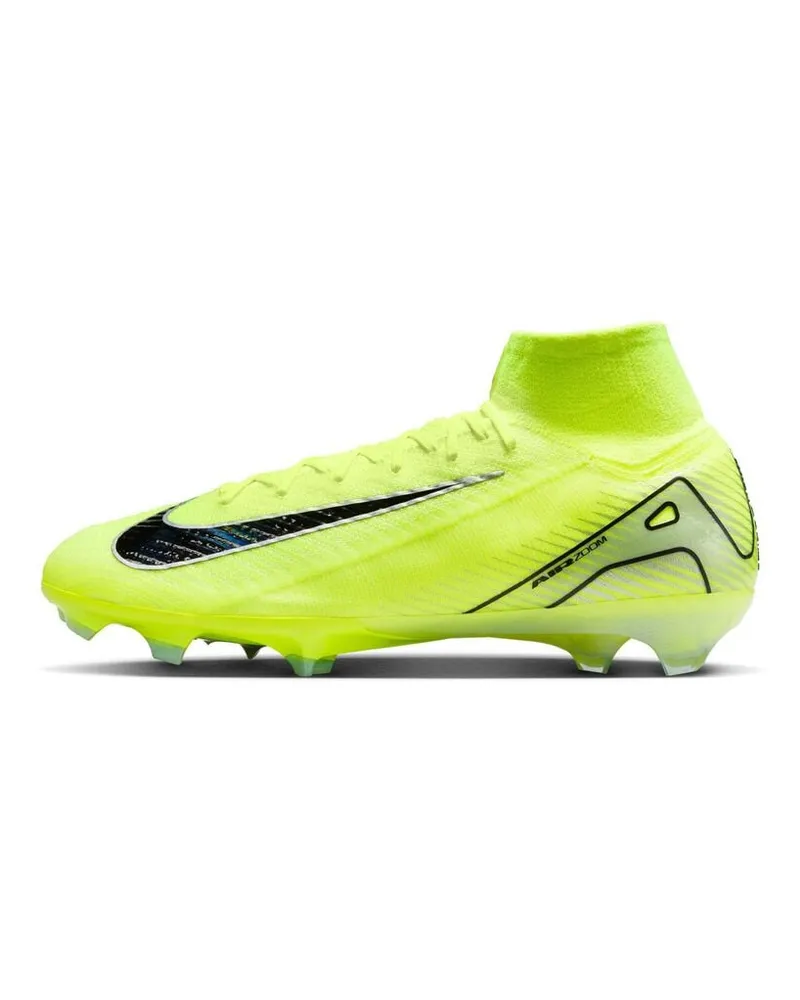 Nike Herren Fußballschuhe MERCURIAL SUPERFLY 10 ELITE Rasen Grün