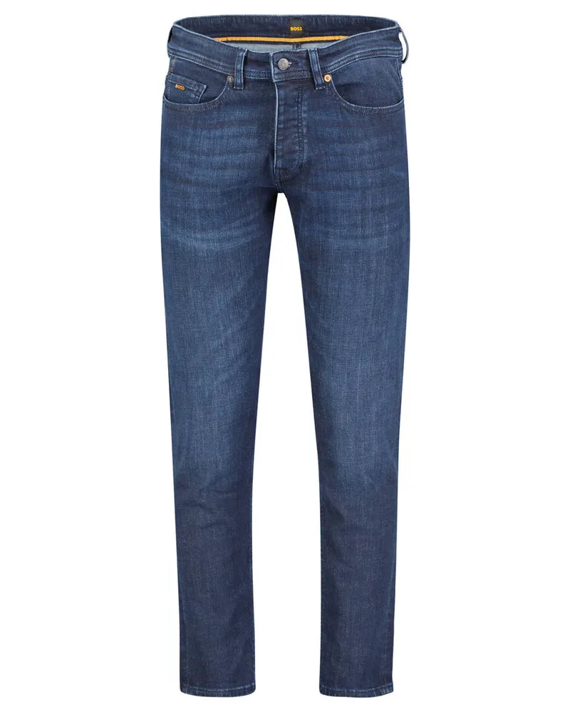 HUGO BOSS Herren Jeans TABER BC-P Tapered Fit Darkblue