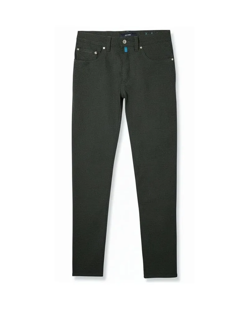 Pierre Cardin Herren Jeans PC-LYON Tapered Fit Grün