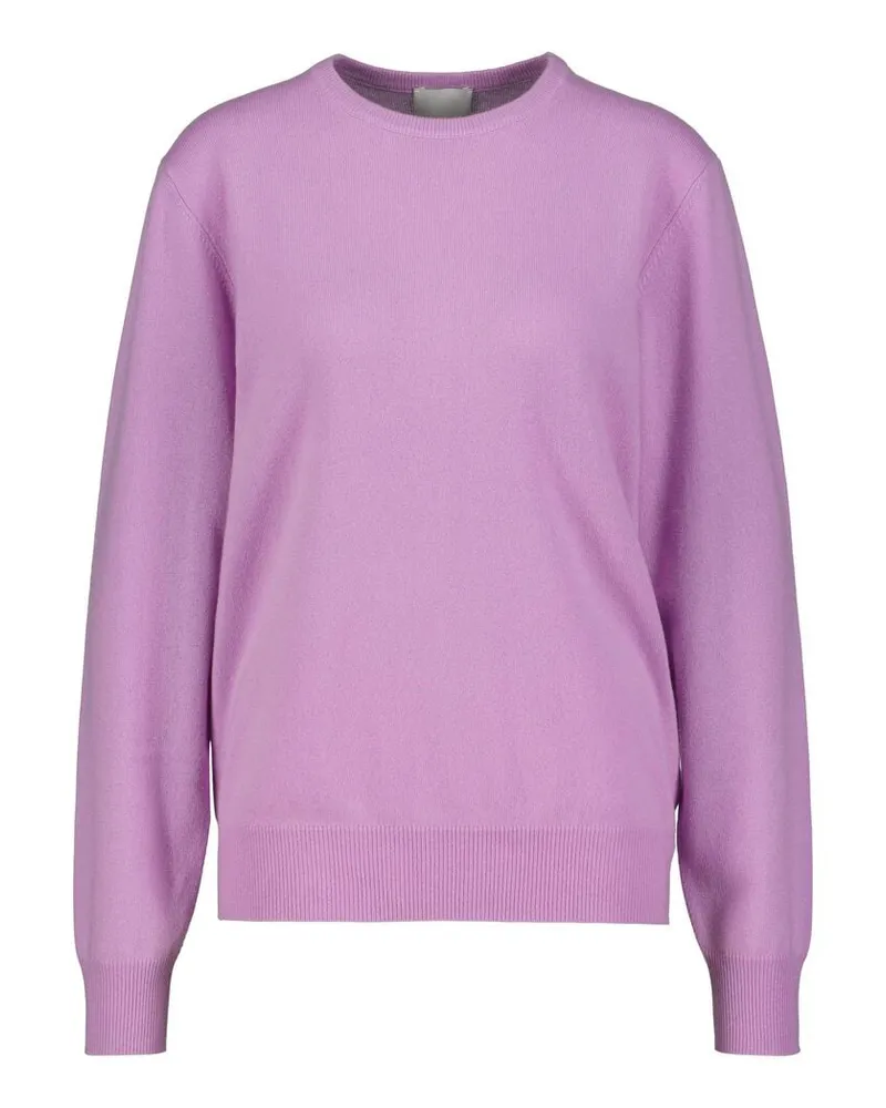 ALLUDE Herren Kaschmirpullover Pink