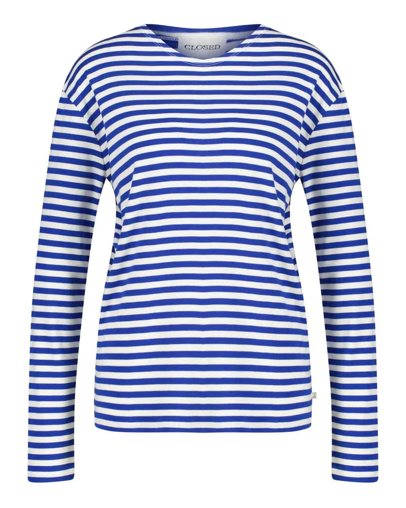 Closed Damen Longsleeve Blau