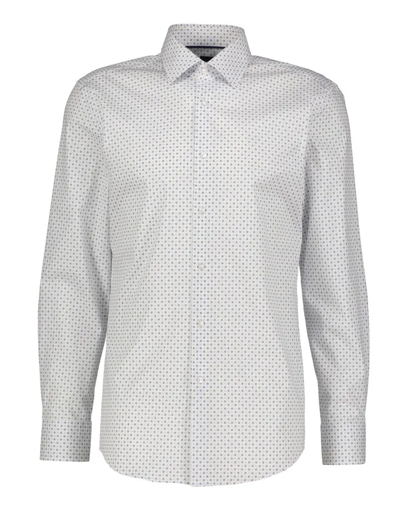 HUGO BOSS Herren Hemd H-HANK-KENT-C1-214 Blau