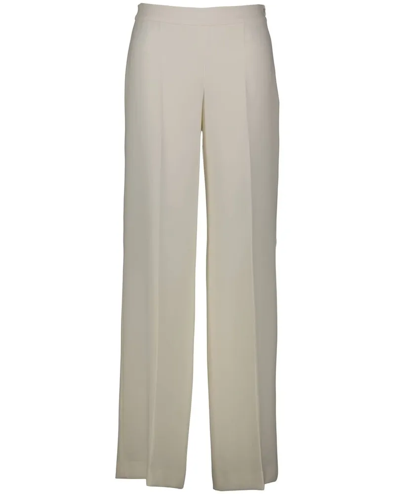 Maison Common Damen Hose aus japanischer Microfaser Weiss