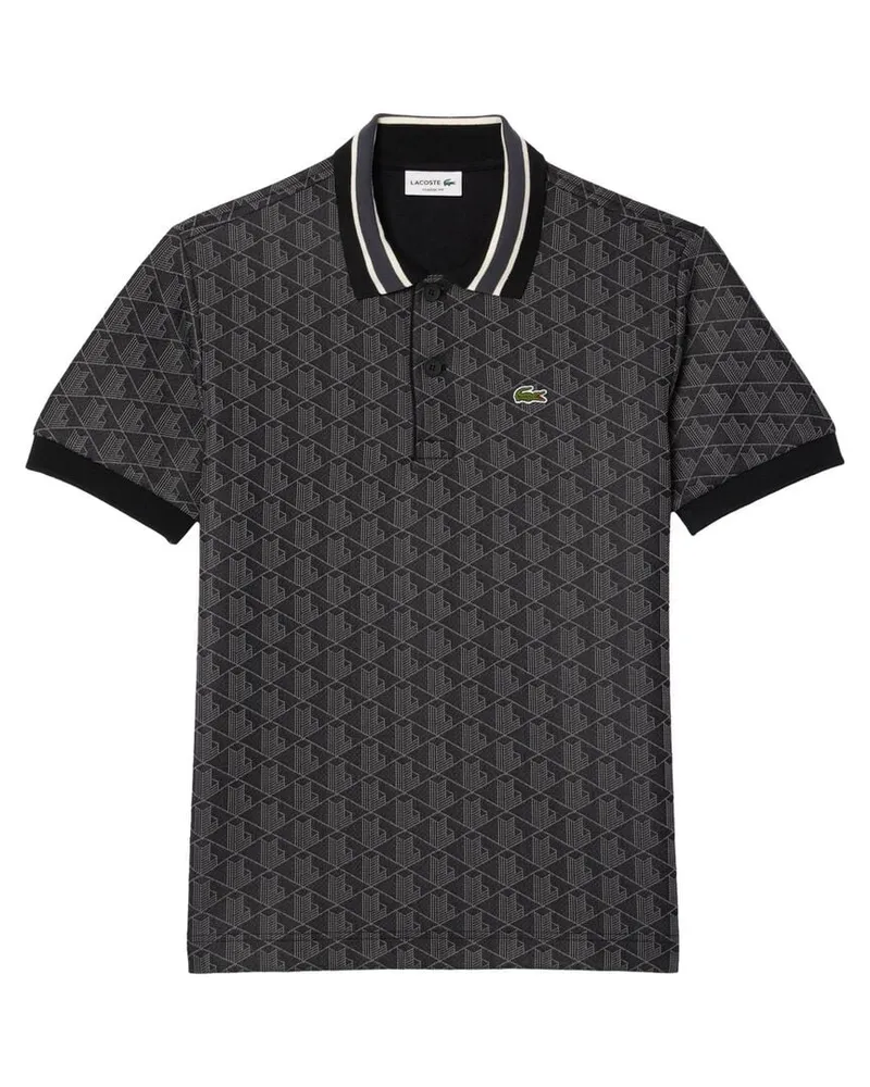 Lacoste Herren Poloshirt Schwarz