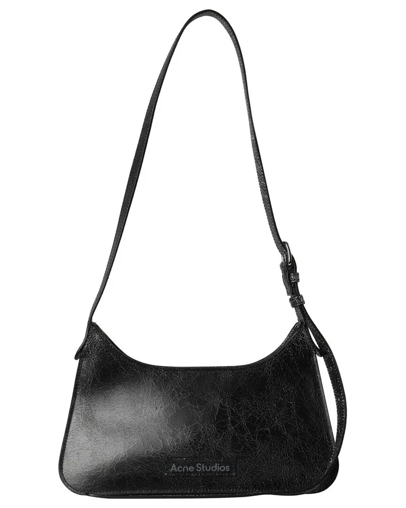 Acne Studios Damen Schultertasche PLATT-MINI Schwarz